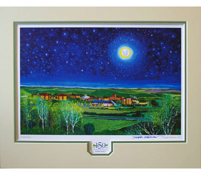 Doug Eckheart Coming Home Matted Print