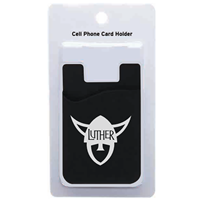 Black Cell Phone Card Holder
