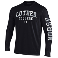 Camo Text Long Sleeve Tee - Under Armour