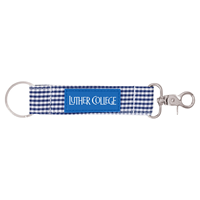 Gingham Key Strap