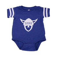 Infant Onesie Blue Stripes