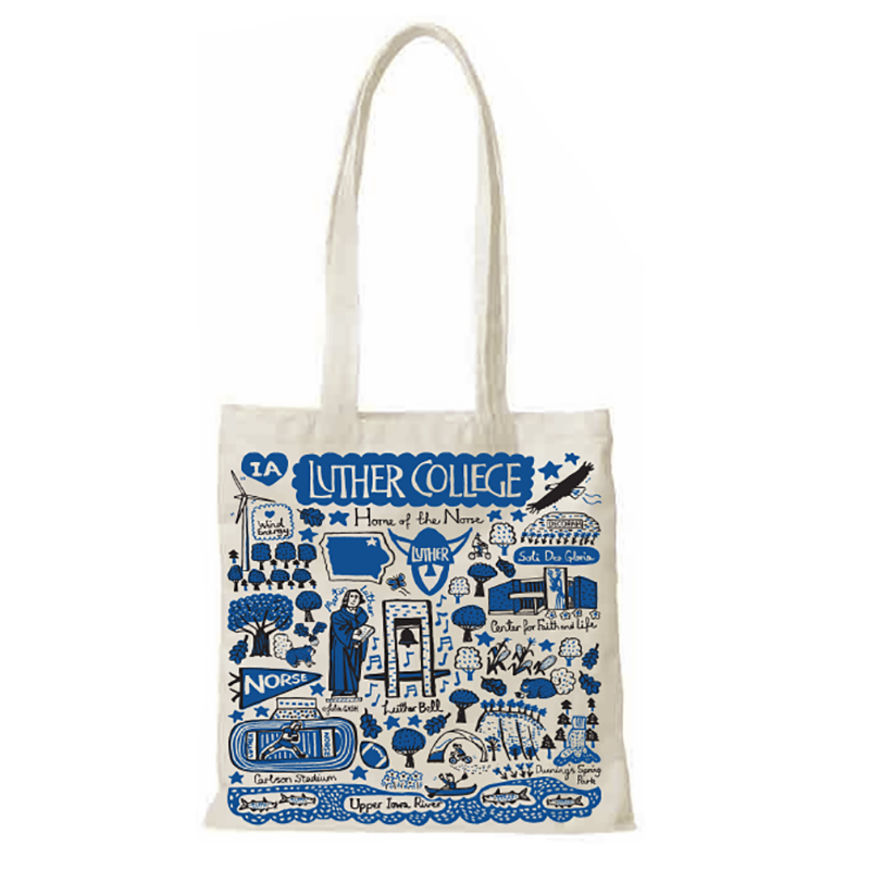 Geolte - Lettering Print Tote Bag