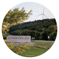 Luther Sign Round Puzzle