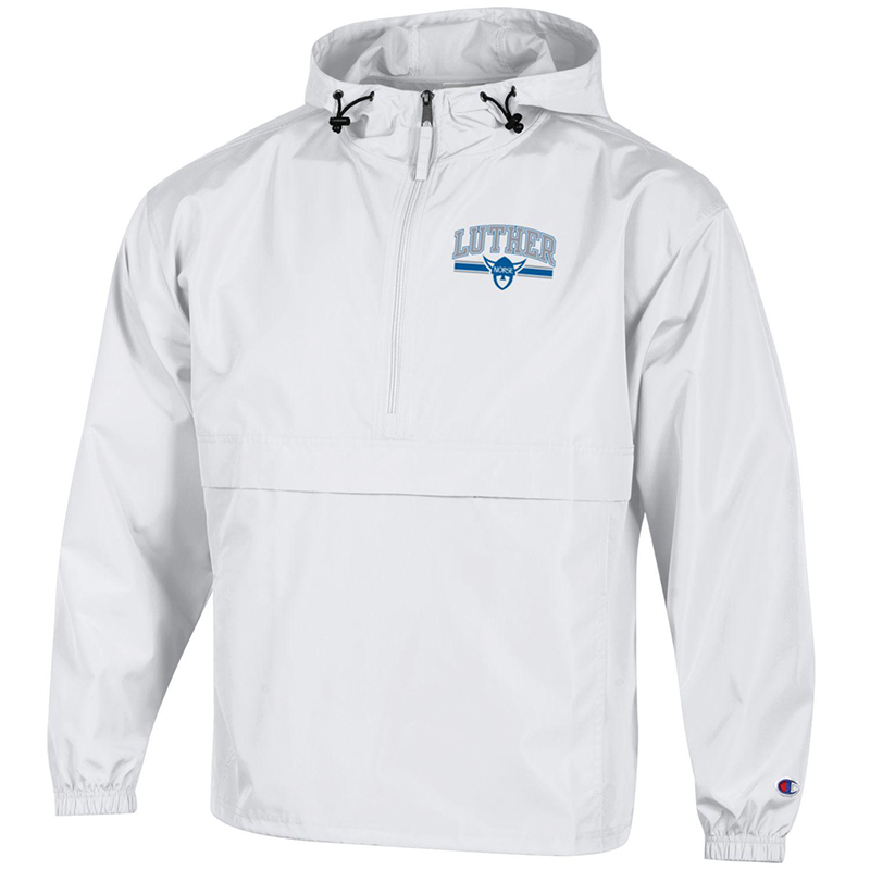 White clearance windbreaker champion