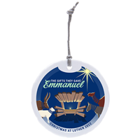 *2022 Christmas At Luther Ornament