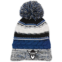 KNITTED POM BEANIE - COLLEGE HOUSE