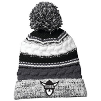 KNITTED POM BEANIE - COLLEGE HOUSE