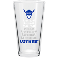 Luther Chant Pint Glass