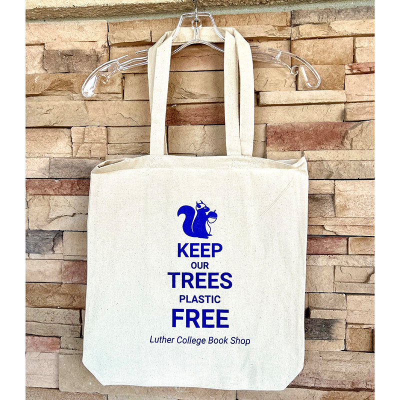 Tote Squirrel Keep Our Trees Plastic Free (SKU 1063028013)