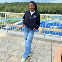 CROPPED 1/4 ZIP - NIKE