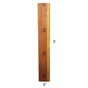 Regents Gym Numbered Bleacher Board - Pick Up Only