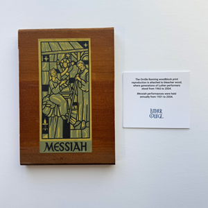 Regents Gym Messiah Plaque