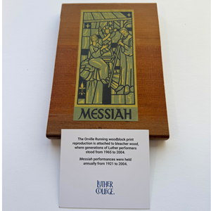 MESSIAH/RUNNING PLAQUE
