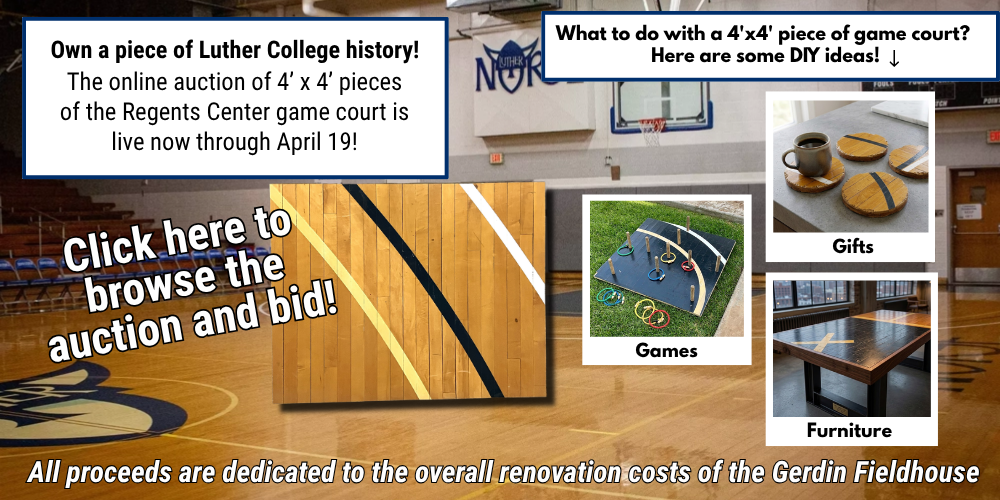Regents Center game court auction link to bid