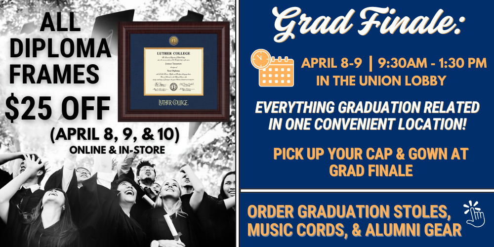 Graduation information for class of 2026. Attend Grad Finale on April 8-9 for all things gradation related